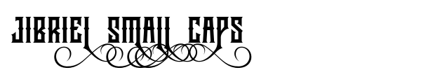 Jibriel Small Caps font preview